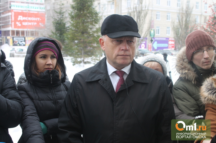 Двораковский рассказал Назарову, что Омск справляется с уборкой снега