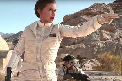 Хана Соло и принцессу Лею показали в новом трейлере Star Wars Battlefront