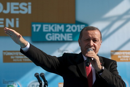 Эрдоган приравнял поддержку Западом курдов к пособничеству терроризму