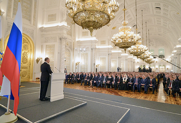 Главные цитаты Владимира Путина из послания Федеральному собранию: Политика: Россия: