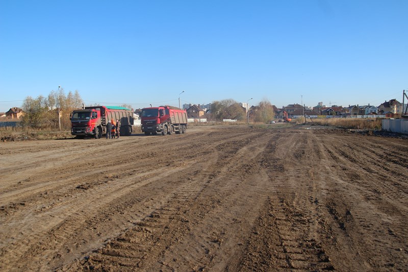 Как идет строительство дороги-дублера на Левобережье в Омске? #Омск #Общество #Сегодня