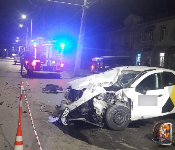 В Омске ночью погиб таксист и его пассажир #Новости #Общество #Омск