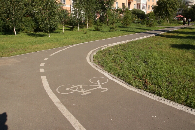 По Омску должны проложить 250 километров велодорожек #Новости #Общество #Омск