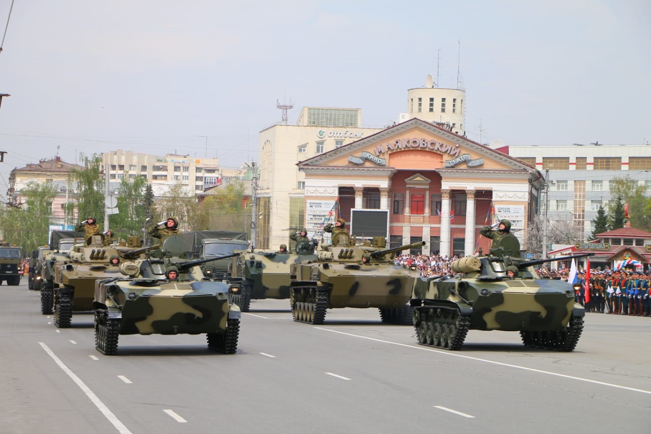 В Омске из-за парада Победы кардинально изменятся маршруты #Омск #Общество #Сегодня
