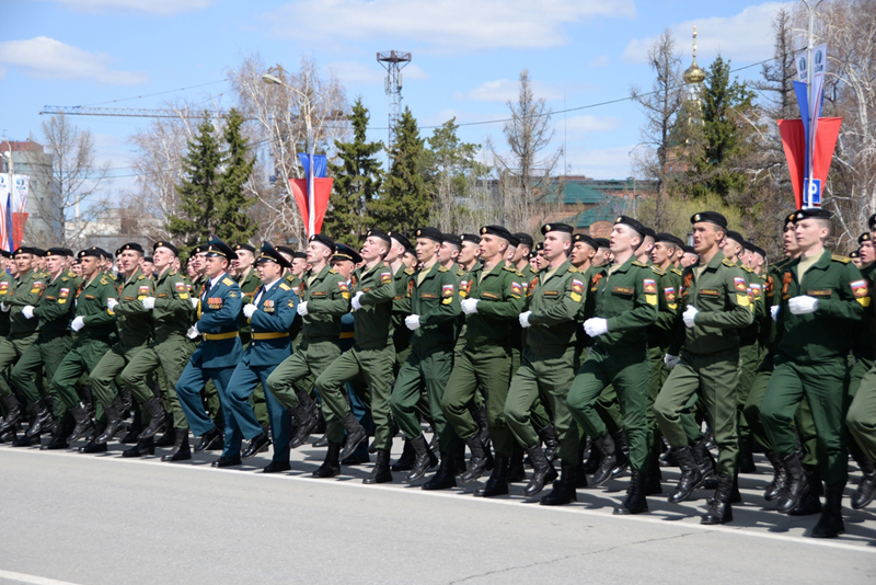 На параде Победы в Омске военные будут в перчатках и масках #Омск #Общество #Сегодня