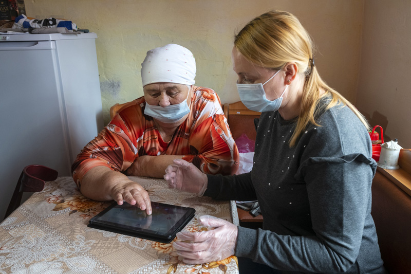 «Первый шаг в интернет» делают пожилые жители Исилькульского района #Новости #Общество #Омск