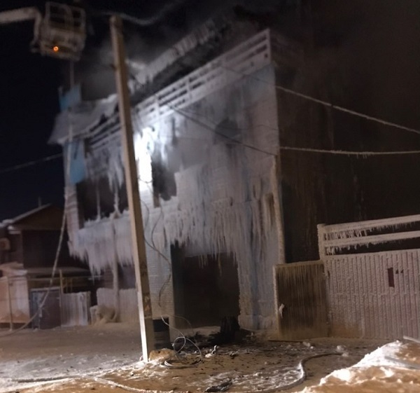 Пожар в центре Омска тушили более 13 часов #Новости #Общество #Омск