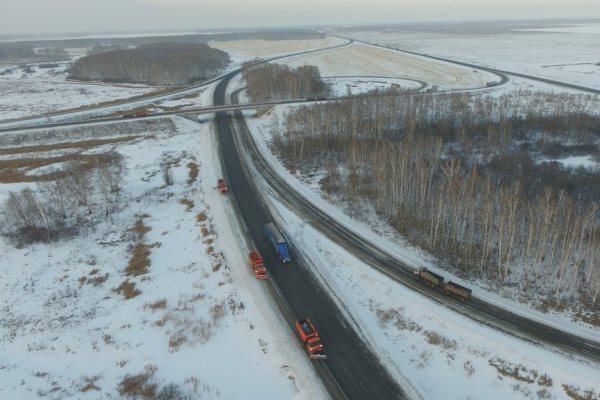 Дорогу из Омской области в Казахстан открыли #Новости #Общество #Омск