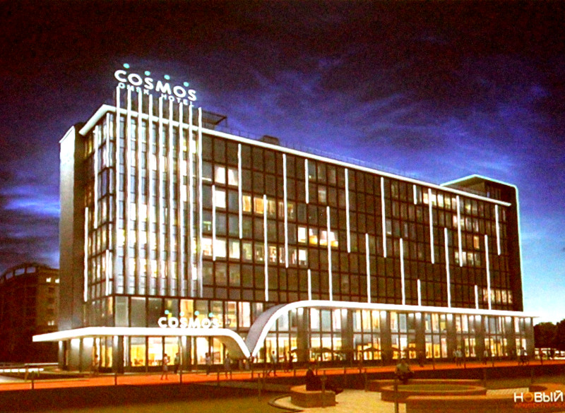 В центре Омска начинают строить гостиницу с баром на крыше и сомнительной архитектурой