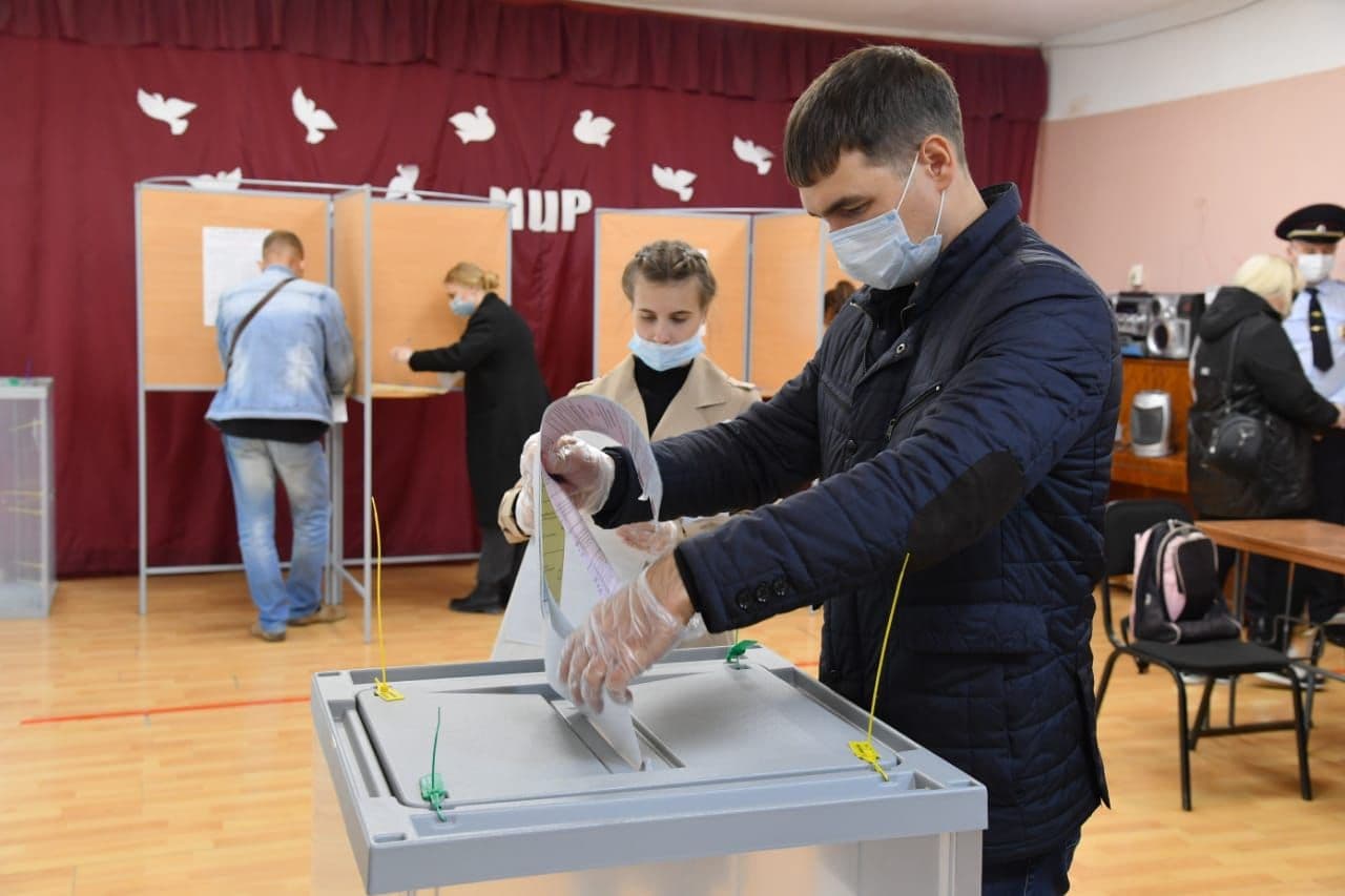 Почти 200 тысяч жителей Омской области приняли участие в голосовании #Омск #Общество #Сегодня