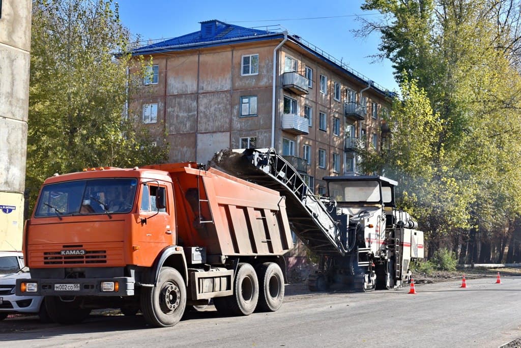 В Омске почти завершили ремонт дорог #Омск #Общество #Сегодня