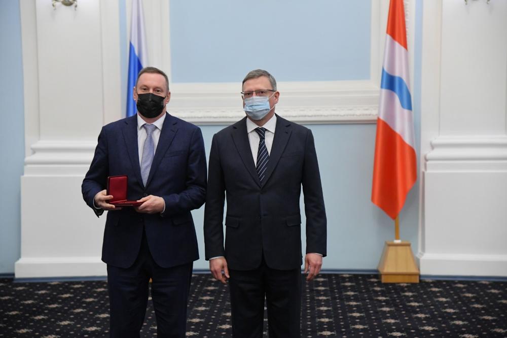 Омского министра наградили орденом «За Заслуги перед Отечеством» #Новости #Общество #Омск