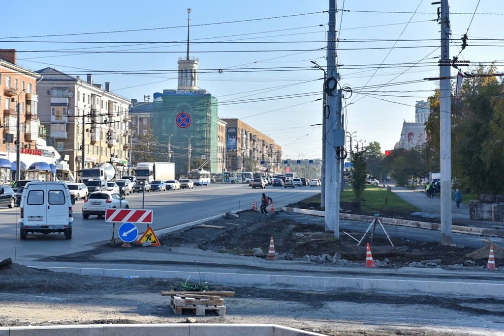 Новый перекресток в центре Омска сдадут только в декабре #Новости #Общество #Омск