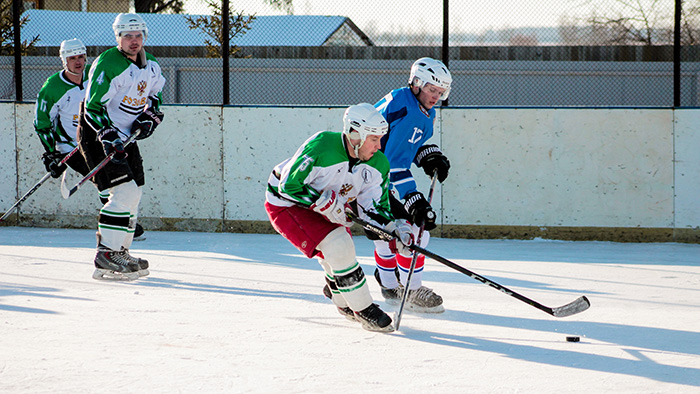 В Омском районе сформирована сборная по хоккею #Омск #Общество #Сегодня