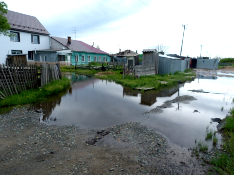 Жители Омской области пожаловались на потоп #Новости #Общество #Омск
