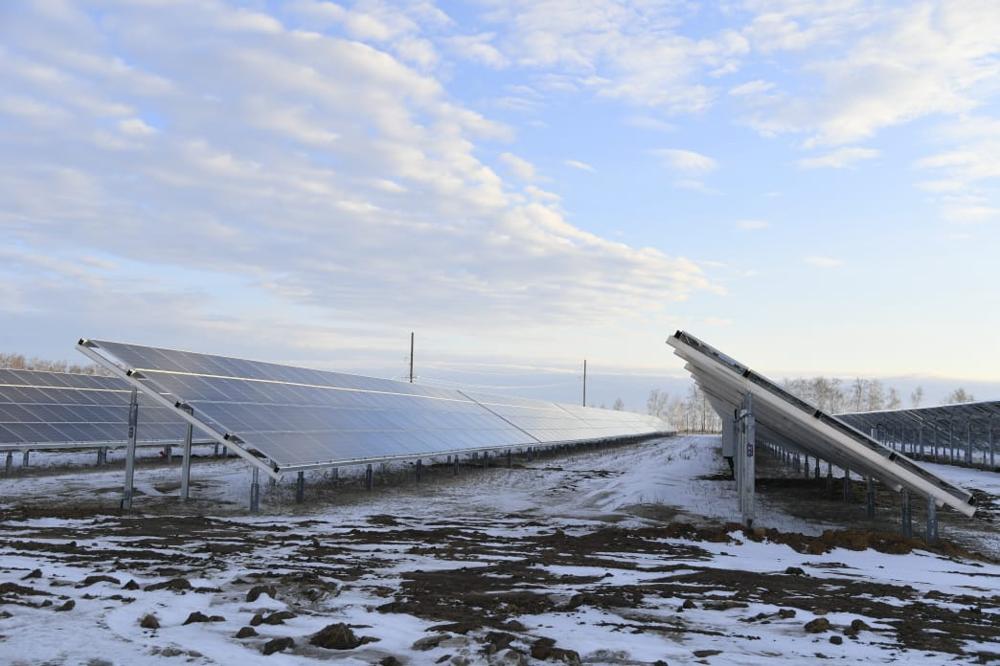 На юге Омской области открыли вторую солнечную электростанцию