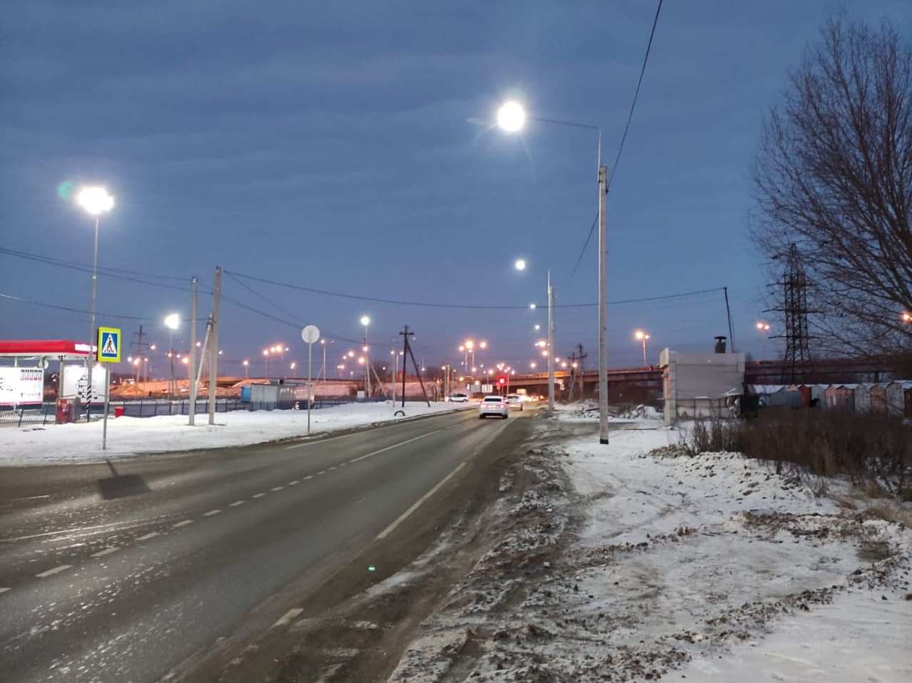 В Омске включили освещение еще на трех улицах #Новости #Общество #Омск