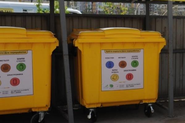 Желтые контейнеры для сухого мусора в Омске появятся только в январе #Новости #Общество #Омск