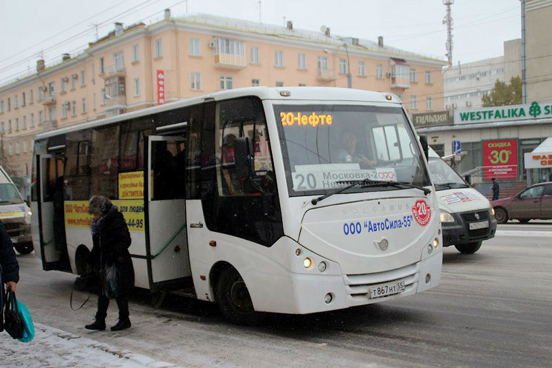На брошенный 20-й маршрут в Омске зашел новый перевозчик #Омск #Общество #Сегодня