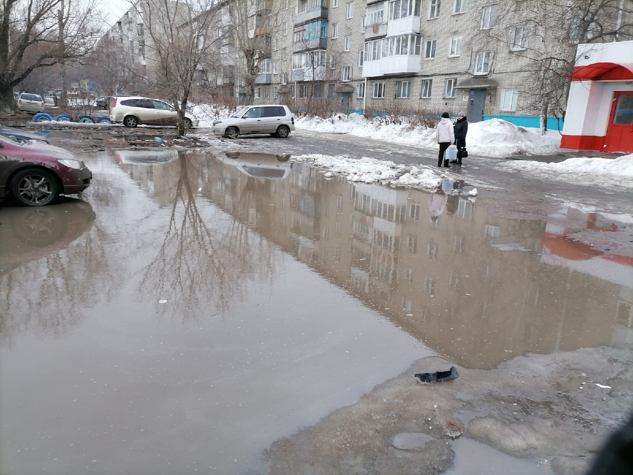 Талые воды могут затопить более 200 мест в Омске #Новости #Общество #Омск