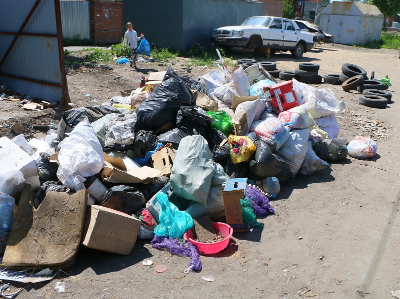 В Омске ликвидировали несанкционированную свалку #Новости #Общество #Омск