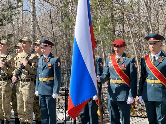 В Омске перезахоронили останки солдата, погибшего в 1942 году #Омск #Общество #Сегодня