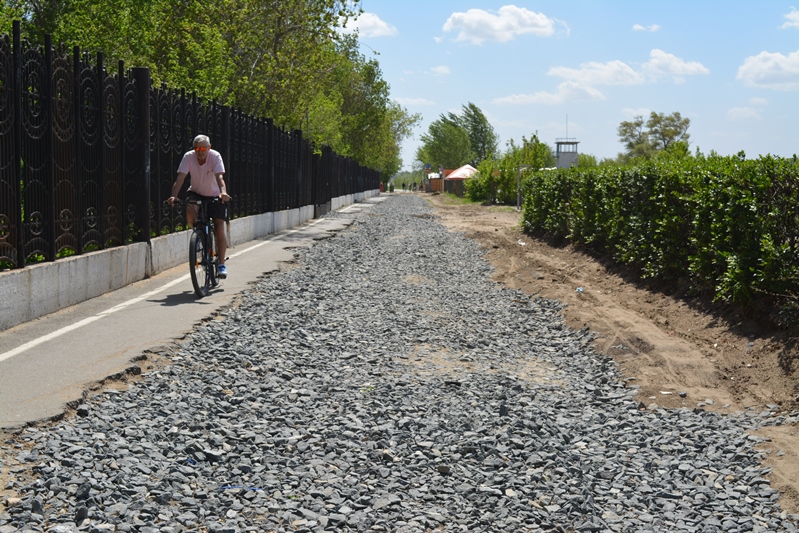 Велодорожку в центре Омска восстановят к 1 июня #Новости #Общество #Омск