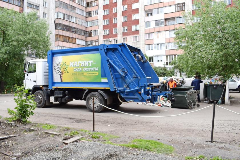 «Магнит» заставили чаще вывозить мусор с территории детского дома #Омск #Общество #Сегодня
