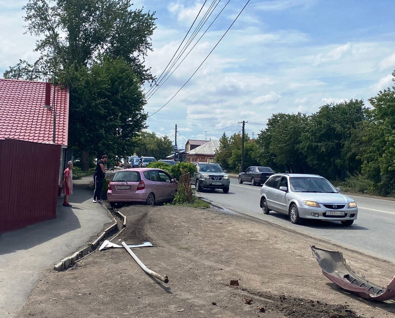 Омич без прав устроил ДТП, в котором пострадал месячный ребенок #Новости #Общество #Омск
