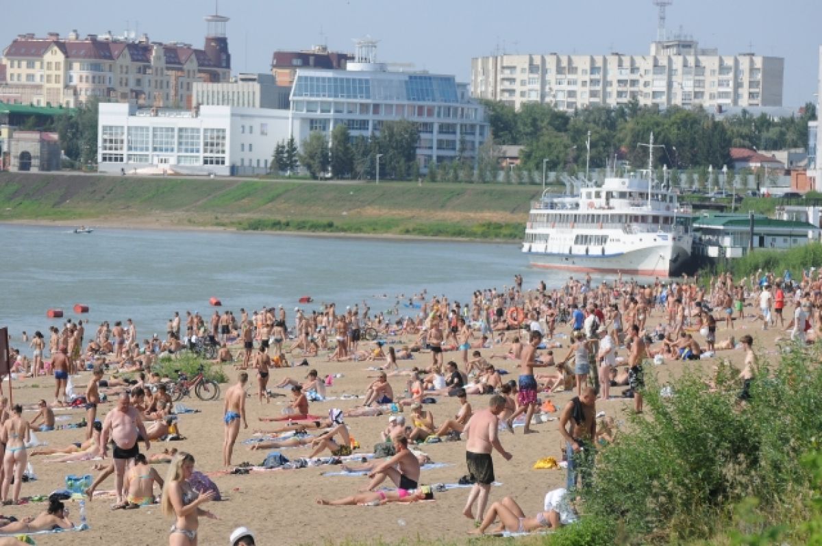 Полиция и мэрия провели уже 1500 рейдов по омским пляжам #Омск #Общество #Сегодня