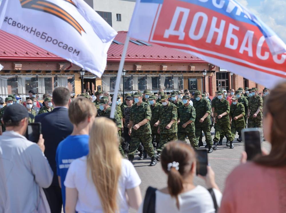 Почти 100 омичей поехали добровольцами на Донбасс #Омск #Общество #Сегодня