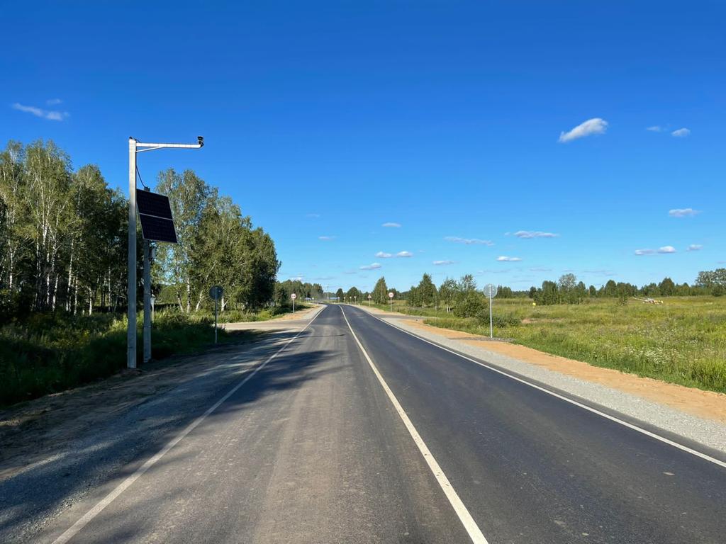 В Омской области дорога Называевск – Тюкалинск отремонтирована на 90 % #Омск #Общество #Сегодня