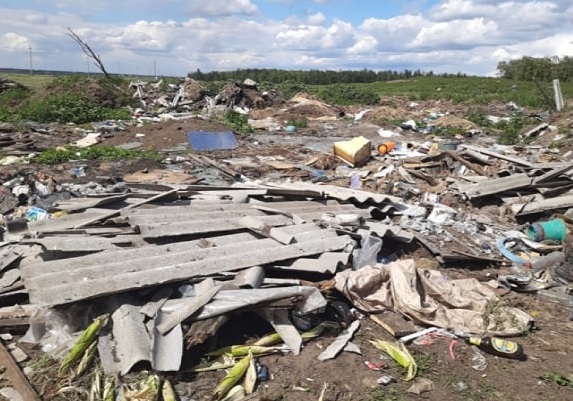 В Омской области нашли огромную опасную свалку #Омск #Общество #Сегодня