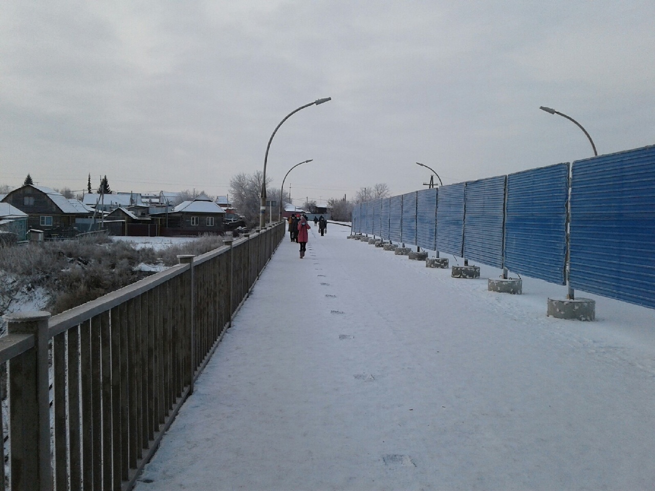 Омские мосты и переходы начали готовить к зиме #Новости #Общество #Омск