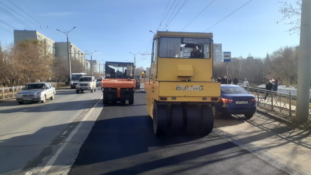 Дороги в Омске будут ремонтировать еще несколько недель #Новости #Общество #Омск