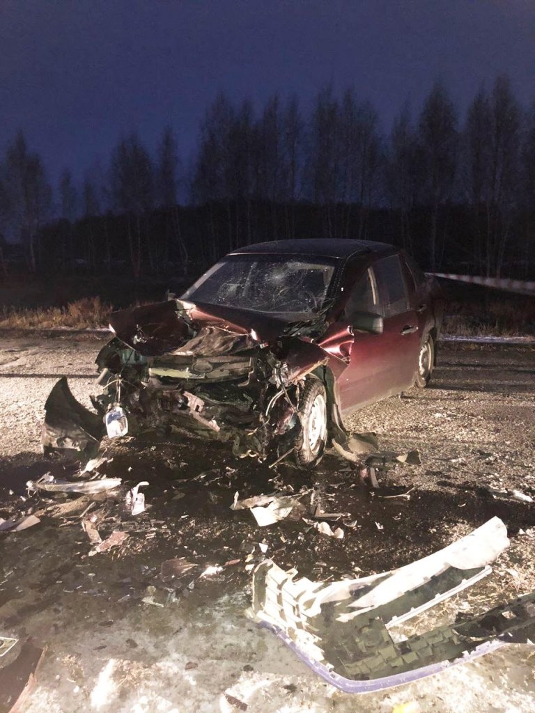 Под Омском столкнулись два автомобиля: пострадали водители #Омск #Общество #Сегодня