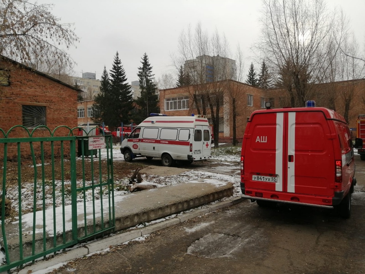 В одном из детских садов Омска произошел пожар #Новости #Общество #Омск