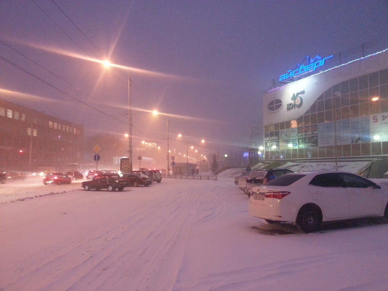 Рабочая неделя в Омске начнется с метелей и потепления до –2 #Омск #Общество #Сегодня