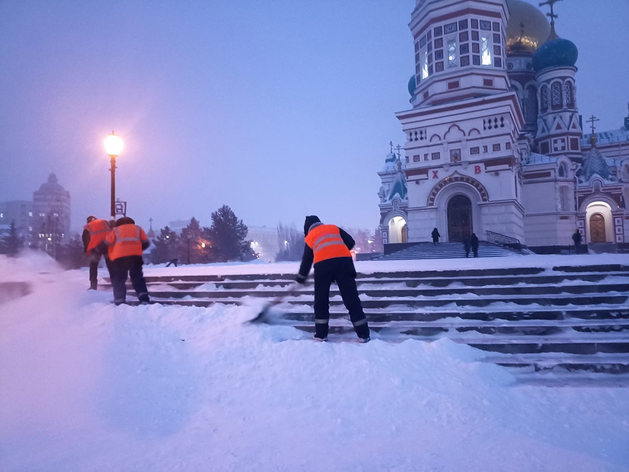 Галина ЗУРНАДЖАН: «Будем сильно стараться, чтобы убрать снег из Омска» #Омск #Общество #Сегодня