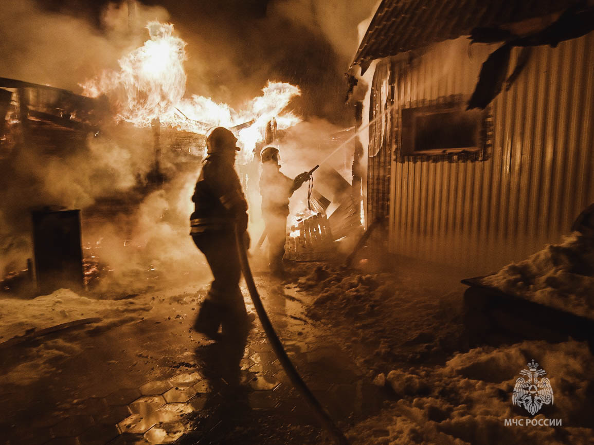 В Омской области массово горели дома #Новости #Общество #Омск