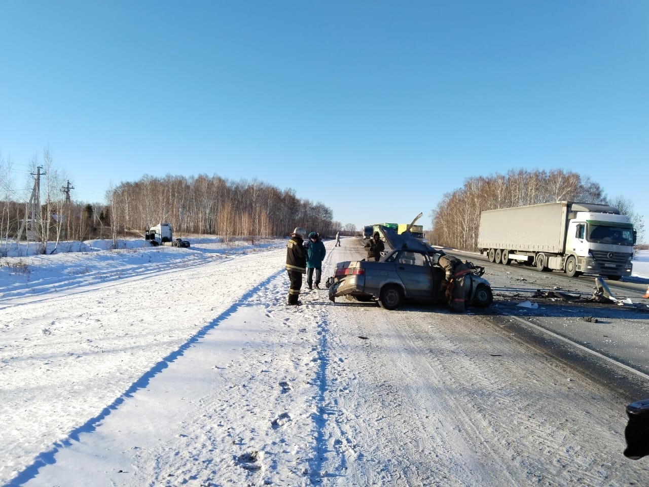 Пенсионер устроил смертельное ДТП на трассе под Омском #Новости #Общество #Омск Пенсионер устроил смертельное ДТП на трассе под Омском #Новости #Общество #Омск