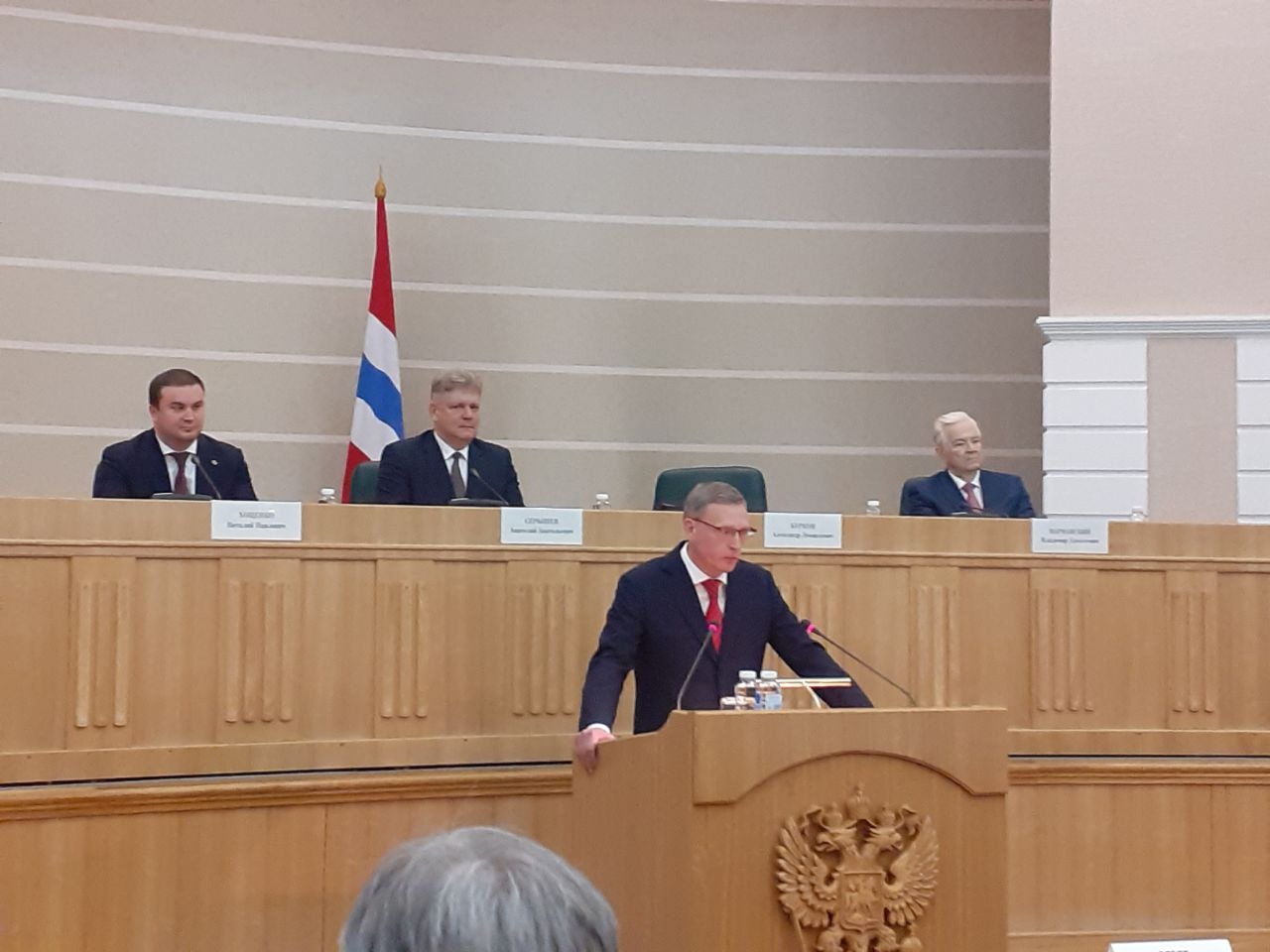 Хоценко представили в качестве врио губернатора Омской области #Новости #Общество #Омск