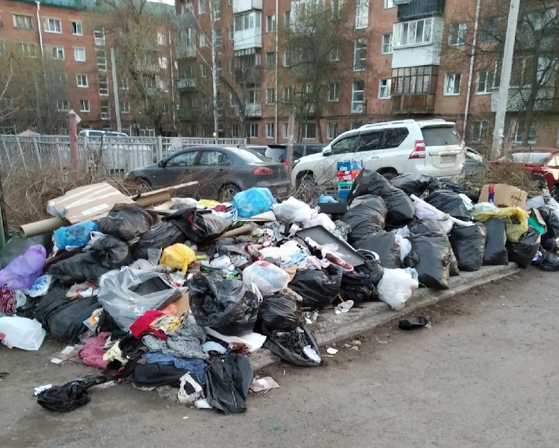 В Советском округе Омска ликвидировали незаконную свалку #Омск #Общество #Сегодня