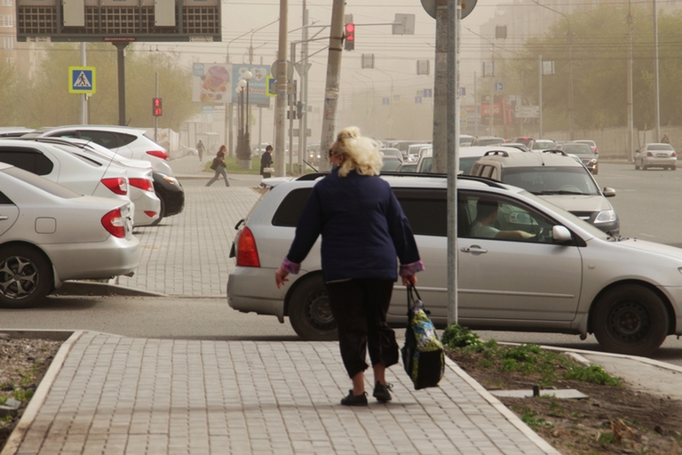 Омичей предупредили о сильном ветре #Омск #Общество #Сегодня