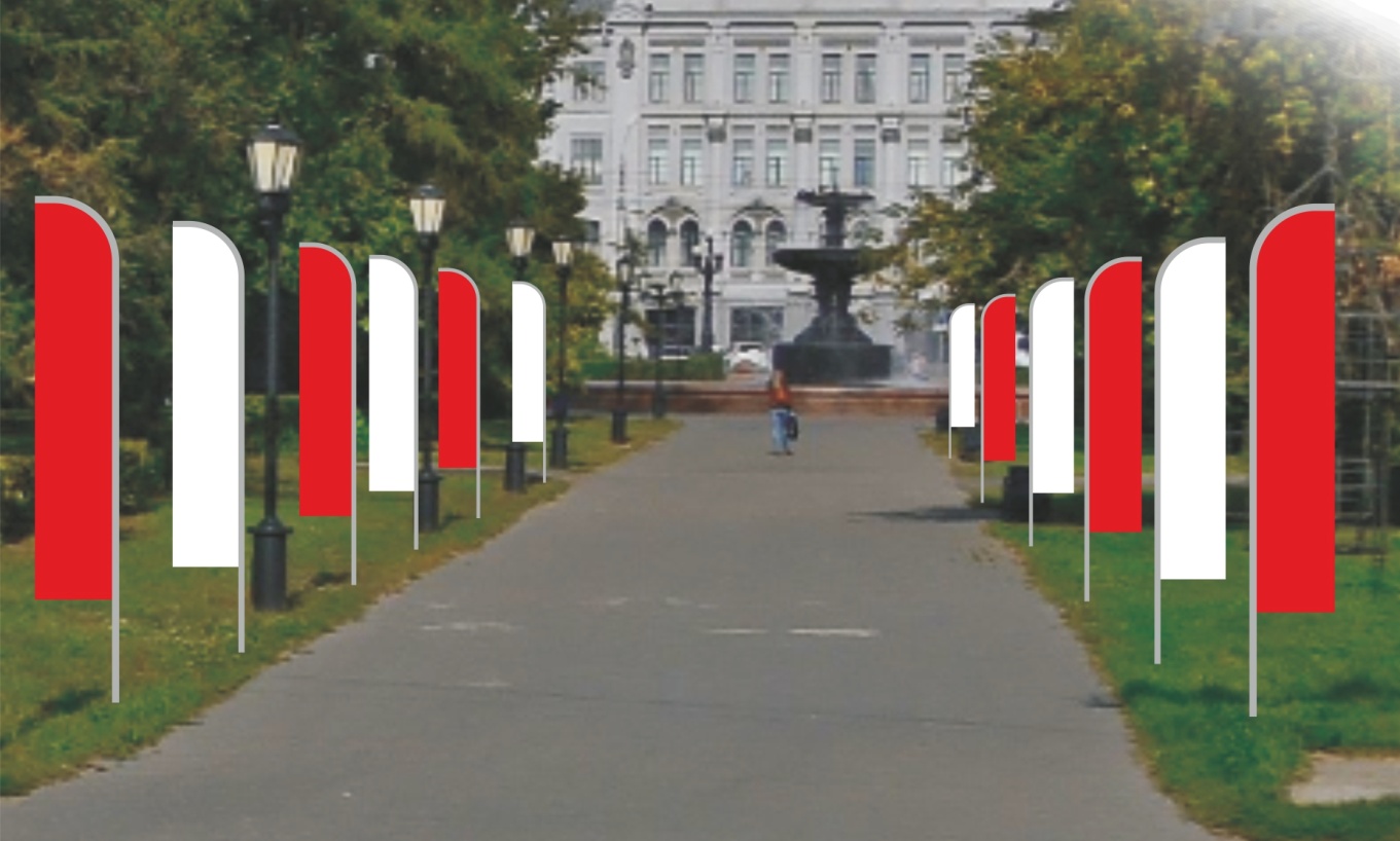 Ко Дню города Омск украсят флагами и баннерами за 2 млн #Омск #Общество #Сегодня