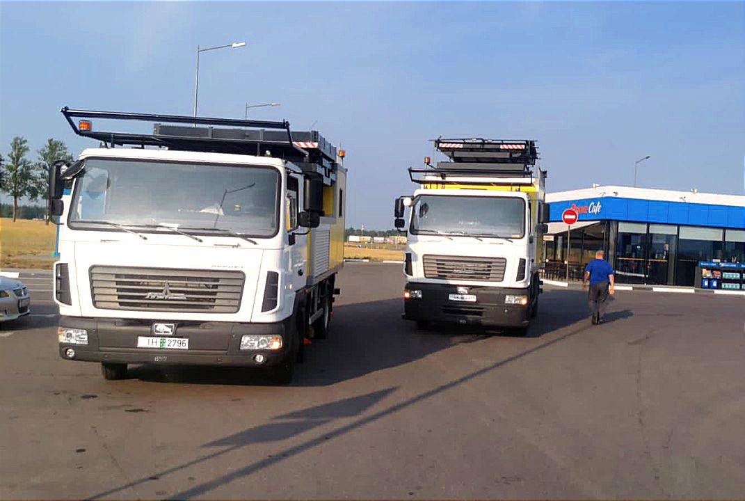 В Омск привезли белорусские грузовики за 17 млн #Новости #Общество #Омск