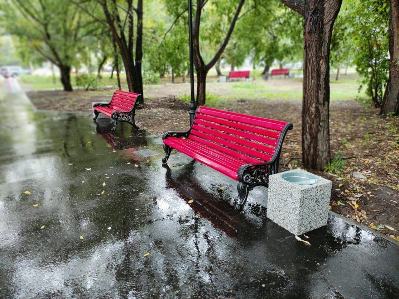 До конца дня омичей ждут сильный ветер, дождь и град #Омск #Общество #Сегодня