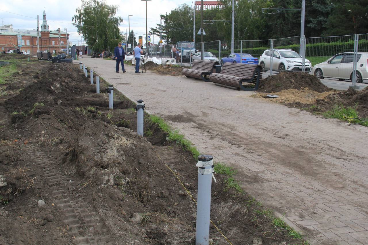 На Аллее чемпионов в Омске установят видеонаблюдение #Новости #Общество #Омск