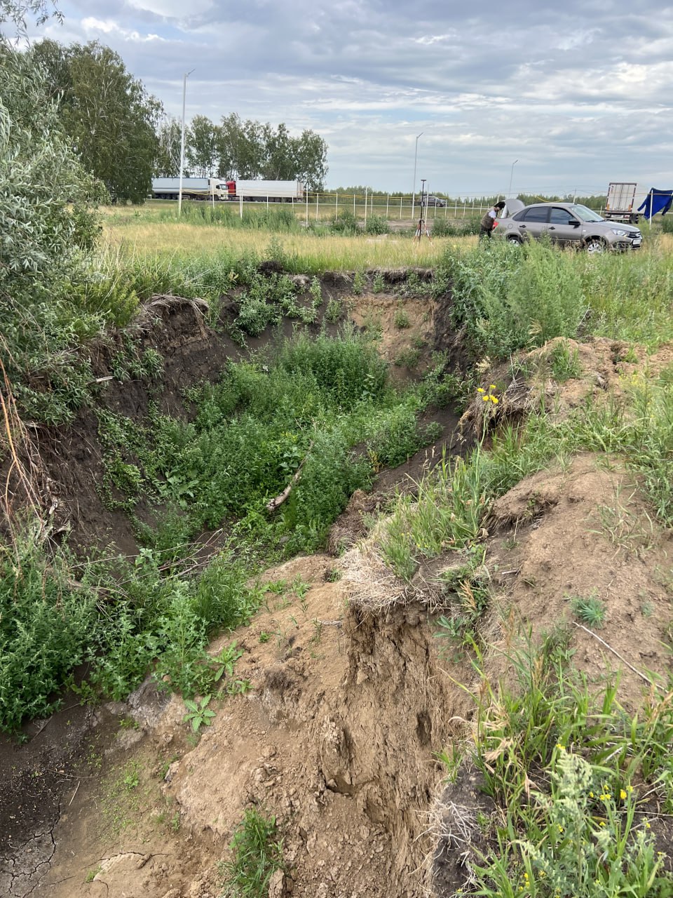 В Омской области незаконно добывали глину #Новости #Общество #Омск