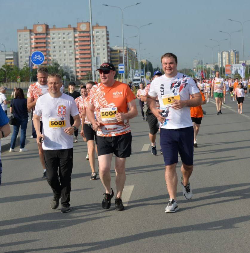 На старт марафона в Омске вышли более 5500 спортсменов #Новости #Общество #Омск